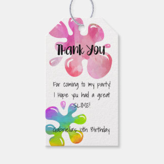 Hope  You Had A Great Slime Thank You  Favor Tag
