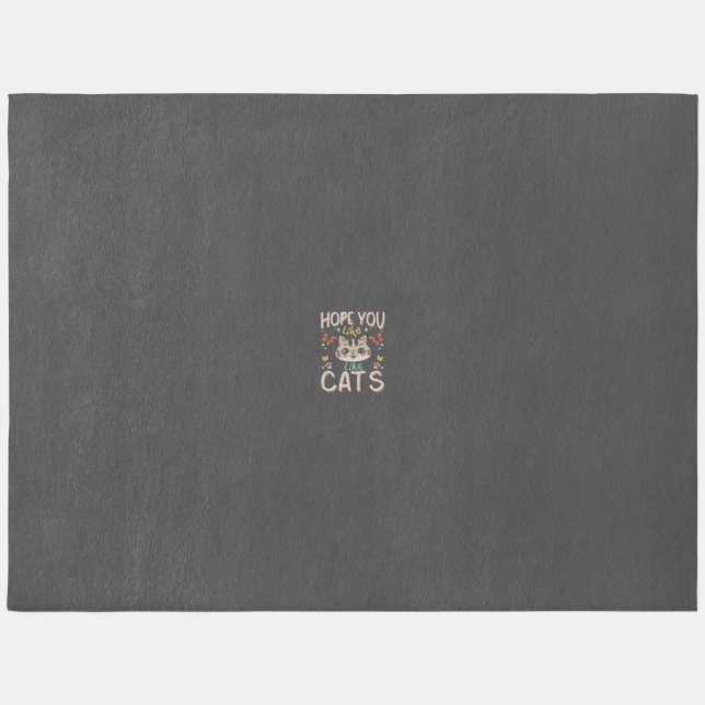 Hope You Like Cats Outdoor Rug (Front)