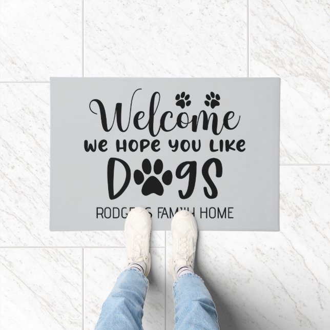 Hope You Like Dogs Doormat (Indoor)