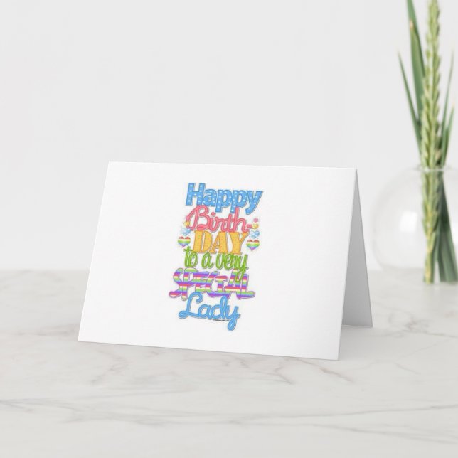 HOPE YOUR BIRTHDAY IS AS "SPECIAL AS YOU" CARD (Front)