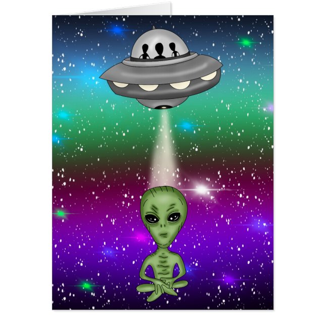 Hope your Birthday is Out of this World  Card (Front)