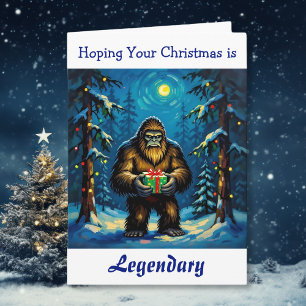 Hope your Christmas is a Whooping Good Time Card