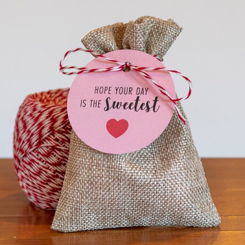 Hope Your Day is the Sweetest Valentine Favor Tags