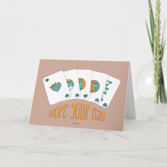 Hope your Day Stacks Up to be an Awesome Birthday Card (Front)