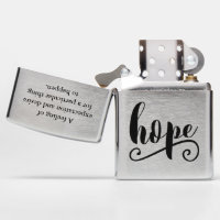 Hope Zippo Lighter