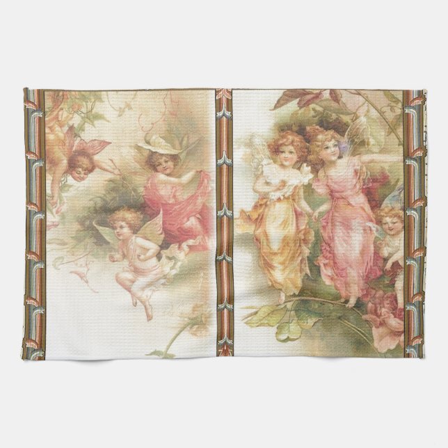 Hopeful - Angels & Flowers Towel (Horizontal)