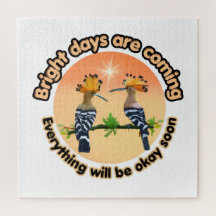 Hopeful Sunrise Hoopoe Birds – Bright Days