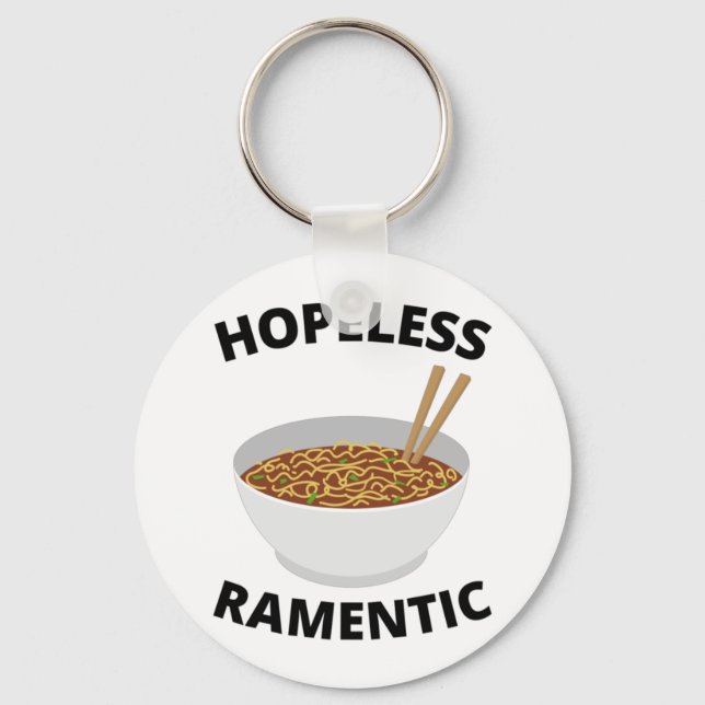 Hopeless Ramentic  Keychain (Front)