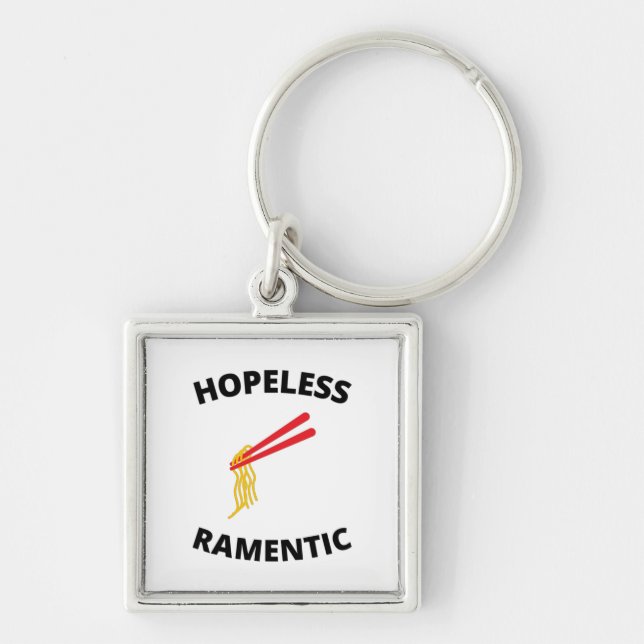 Hopeless Ramentic   Keychain (Front)