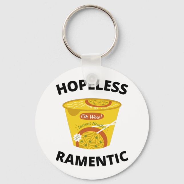 Hopeless Ramentic  Keychain (Front)