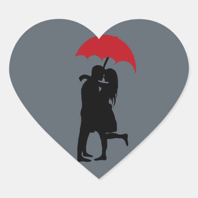 Hopeless Romantic Heart Sticker (Front)