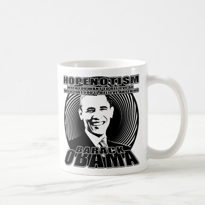 Hopenotism Barack Obama Funny Mug