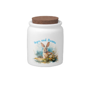 Hopes and dreams Rabbit money or Candy Jar