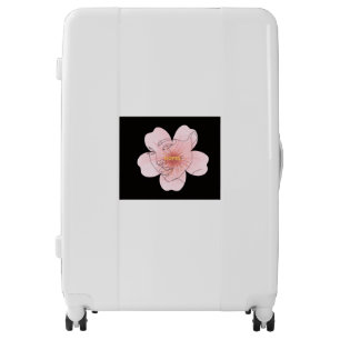 HOPES! – portrait floral minimal Luggage