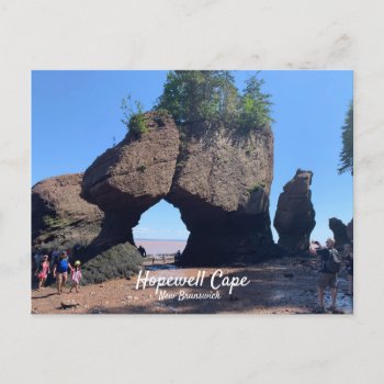 Hopewell Cape New Brunswick Postcard by seashell2 at Zazzle