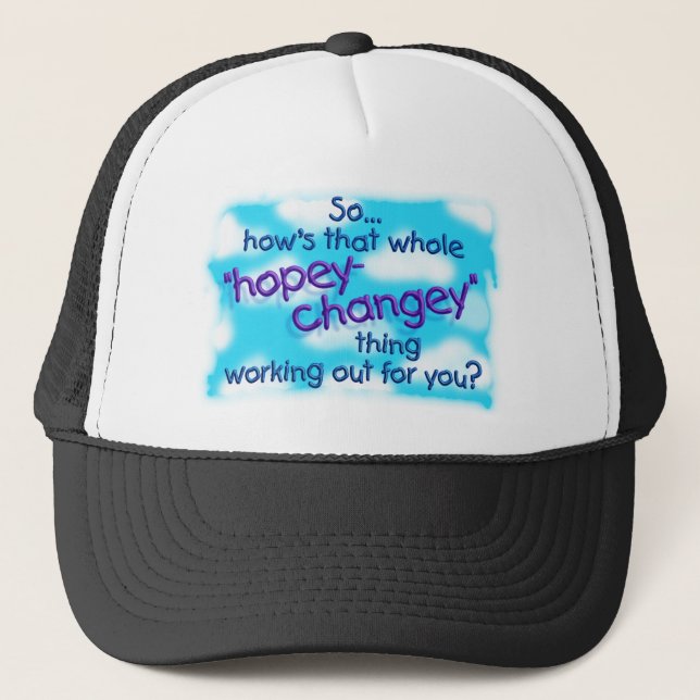 hopeychgy trucker hat (Front)