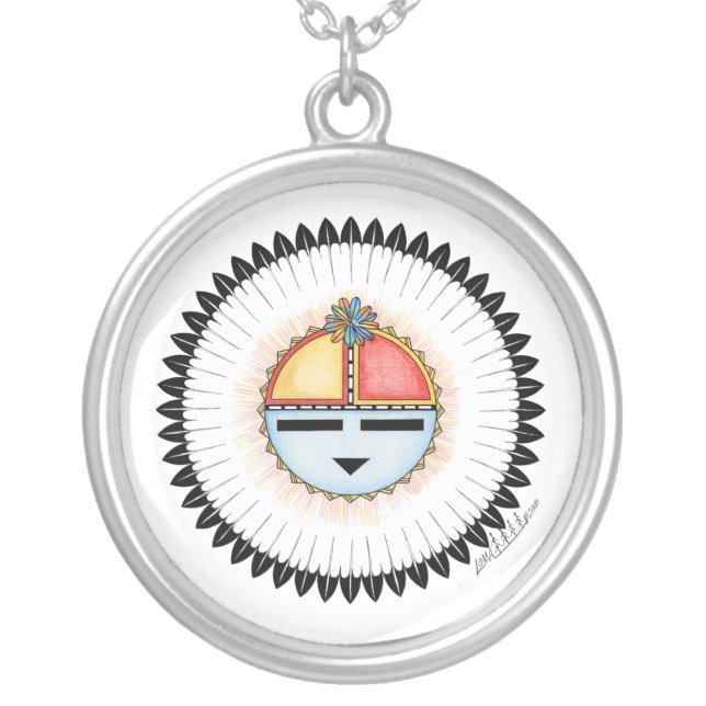Hopi Dawa (Sun) Necklace (Front)