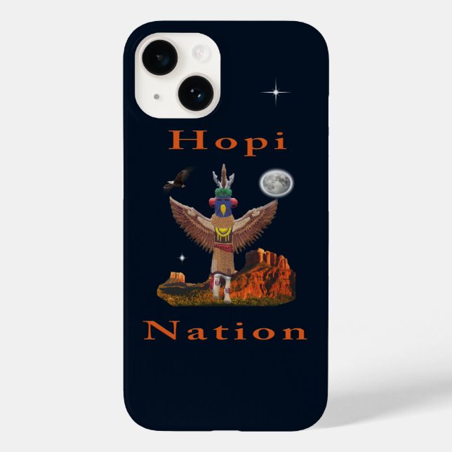 Hopi Indian Case-Mate iPhone Case (Back)