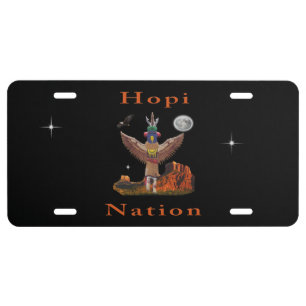 Hopi Indian License Plate