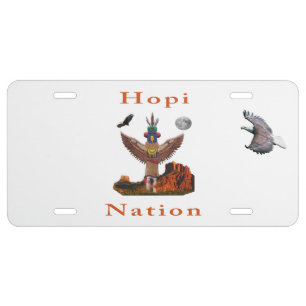 Hopi Indian License Plate