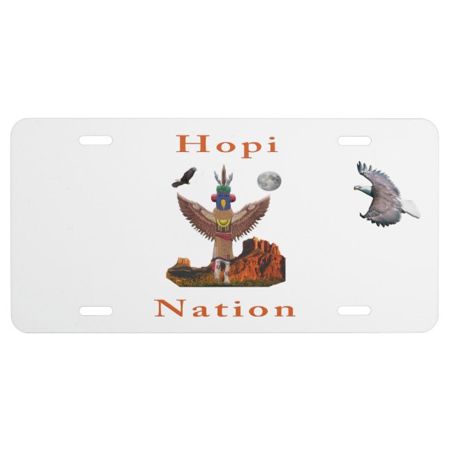 Hopi Indian License Plate (Front)