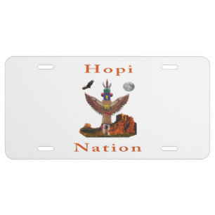 Hopi Indian License Plate