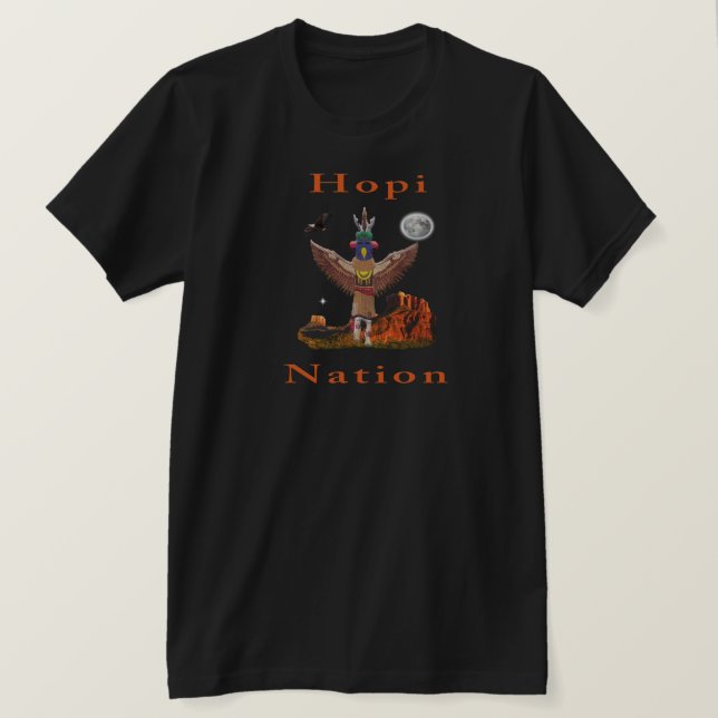 Hopi Indian T-Shirt (Design Front)