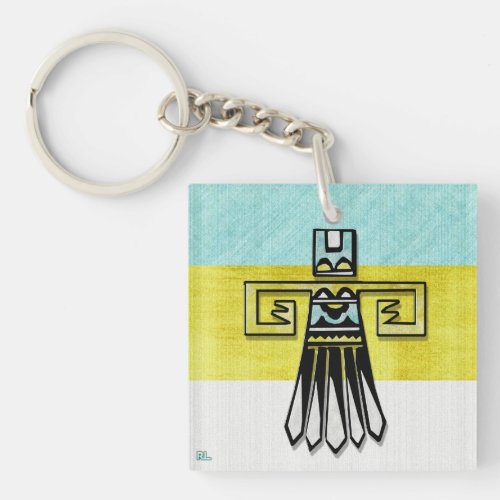 HOPI Pride Native American Tribal Keychain