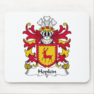 Hopkin Family Crest Mouse Pad