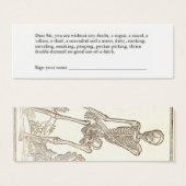 Hopkin's Card (Front & Back)