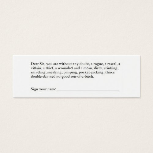Hopkin's Card Business Card Template