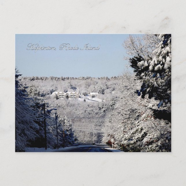 Hopkinton, Rhode Island Postcard (Front)