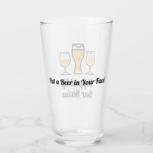 Hopped Up Beer Review _ PABIYF Pint Glass