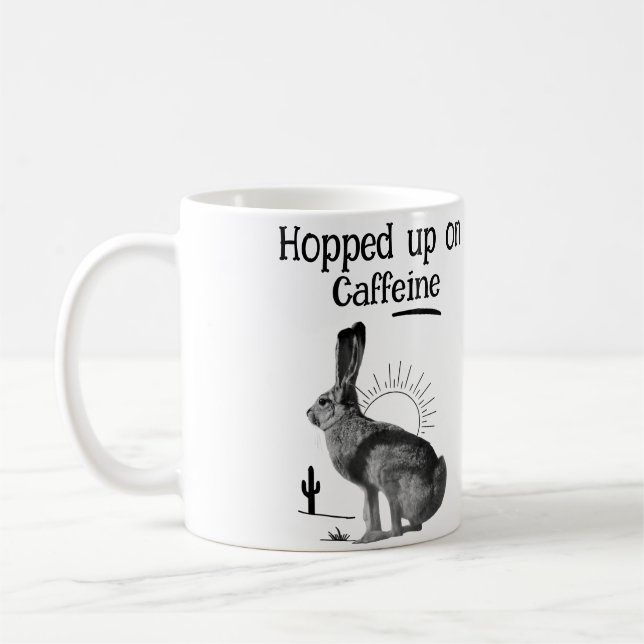 Hopped Up on Caffeine Mug (Left)
