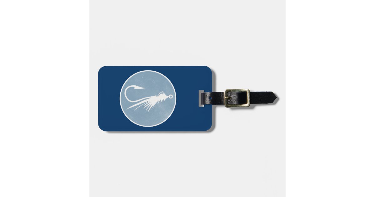 Hopper's Copper Fly Luggage Tag