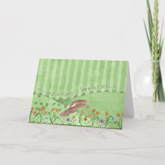 Hopping High - Greeting Card