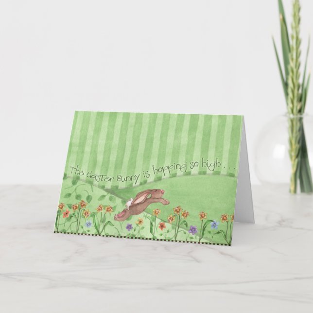 Hopping High - Greeting Card (Front)