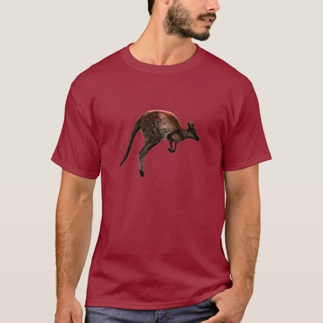 Hopping Kangaroo T-Shirt (Front)