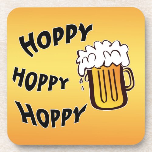 Hoppy Beer Coaster