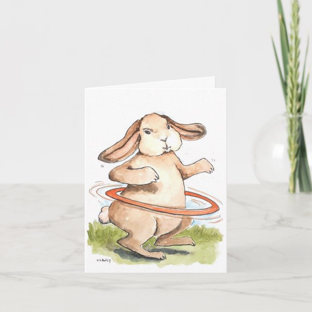 Hoppy Birthday Card (Front)