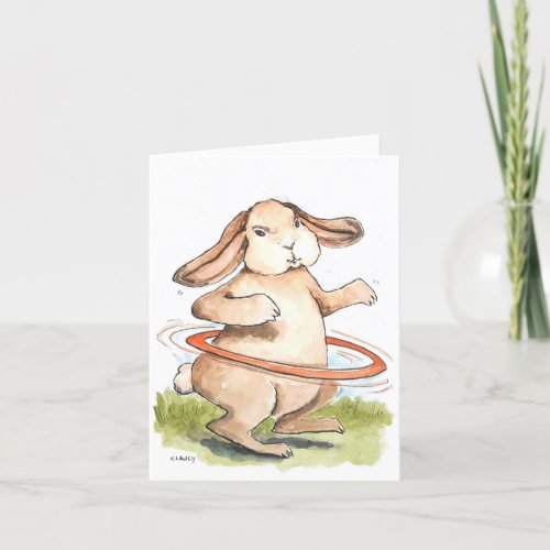 Hoppy Birthday Card