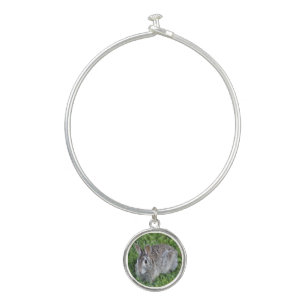 Hoppy bunny  bangle bracelet
