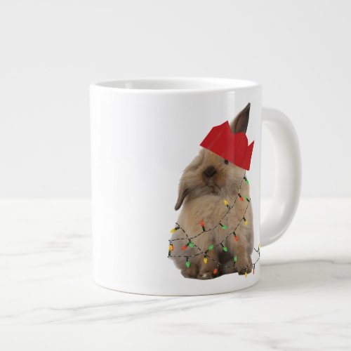 Hoppy Christmas Bunny Jumbo Mug