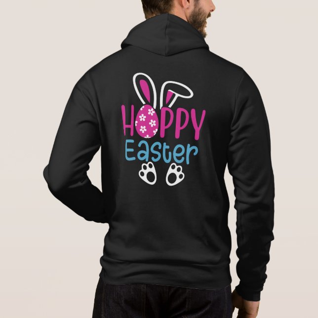 Hoppy Easter-54411 Hoodie (Back)