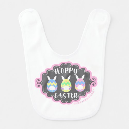 Hoppy Easter Baby Bib