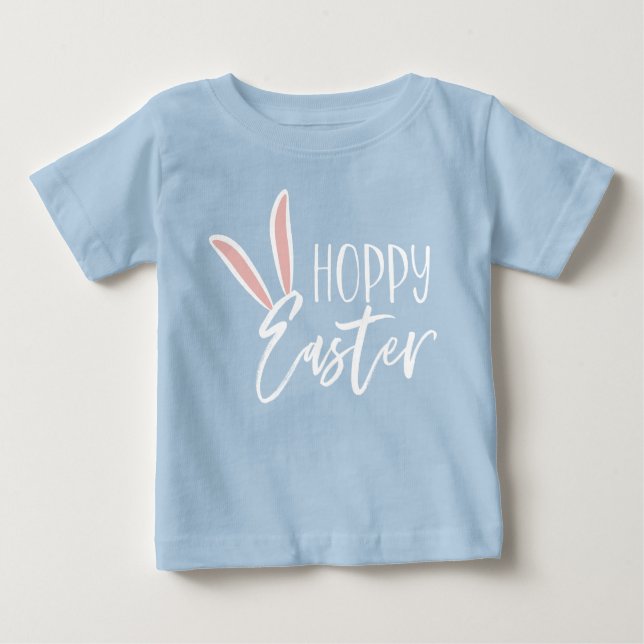 Hoppy Easter Baby T-Shirt (Front)