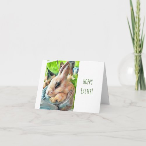 Hoppy Easter Bunny Card