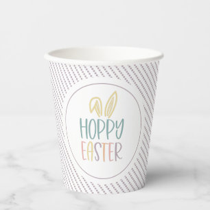 Hoppy Easter Bunny Ears Paper Cups