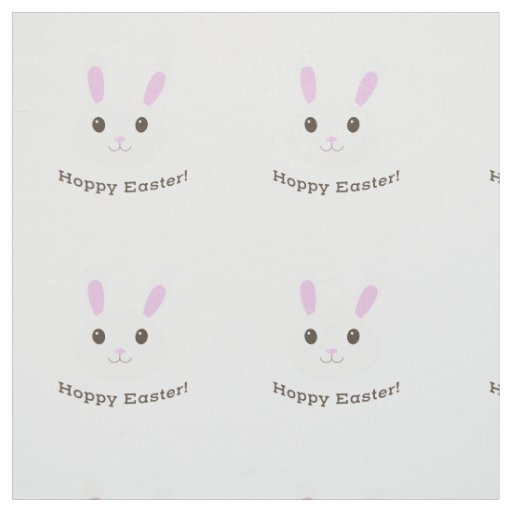 Hoppy Easter Bunny Fabric