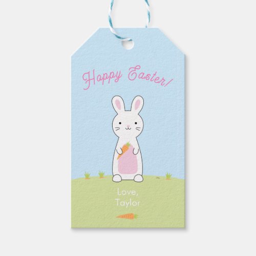 Hoppy Easter Bunny Gift Tags